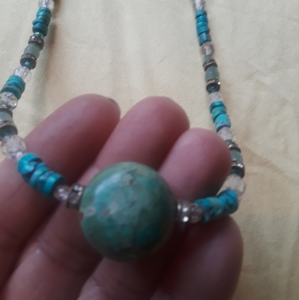Turquoise necklace - Picture 2 of 2